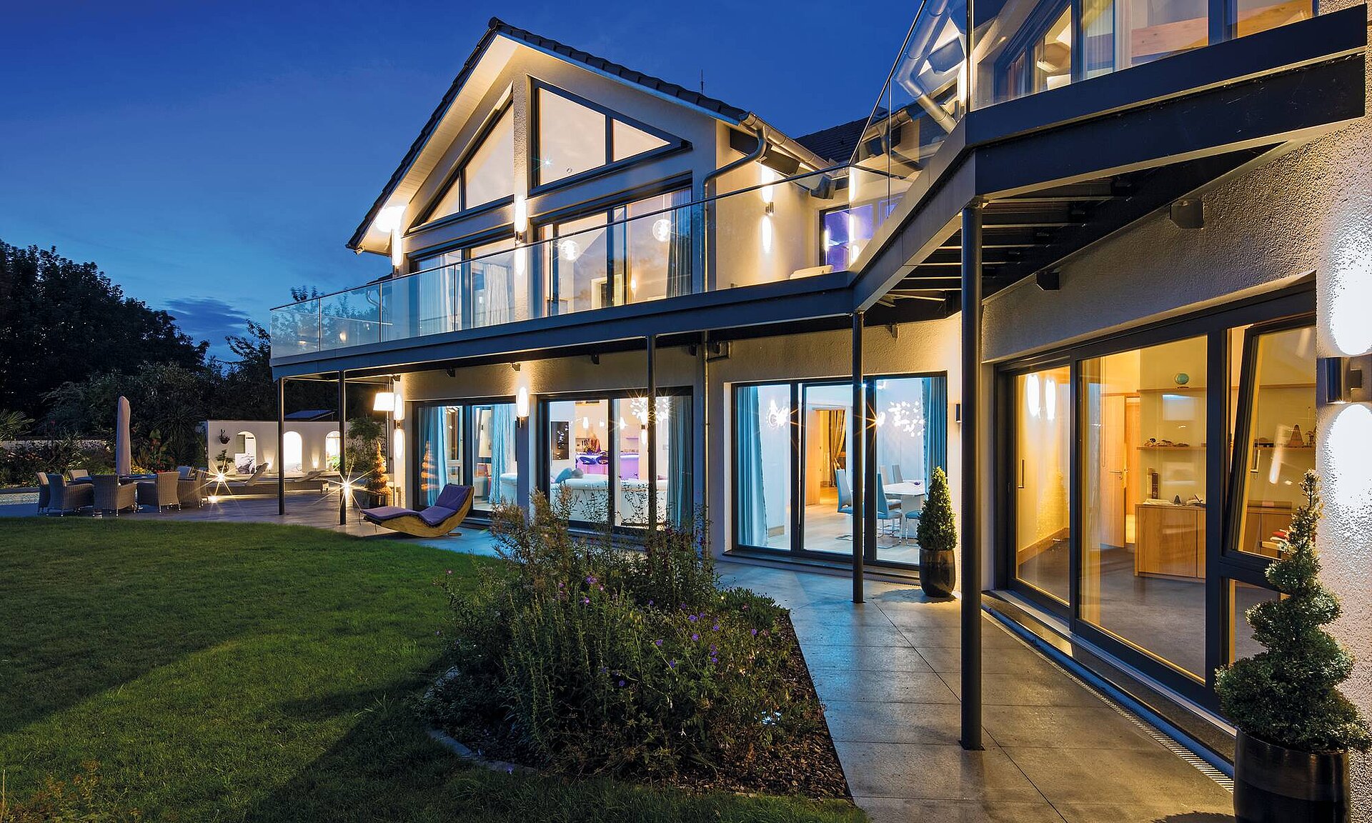 Eco-friendly luxury self-build home
