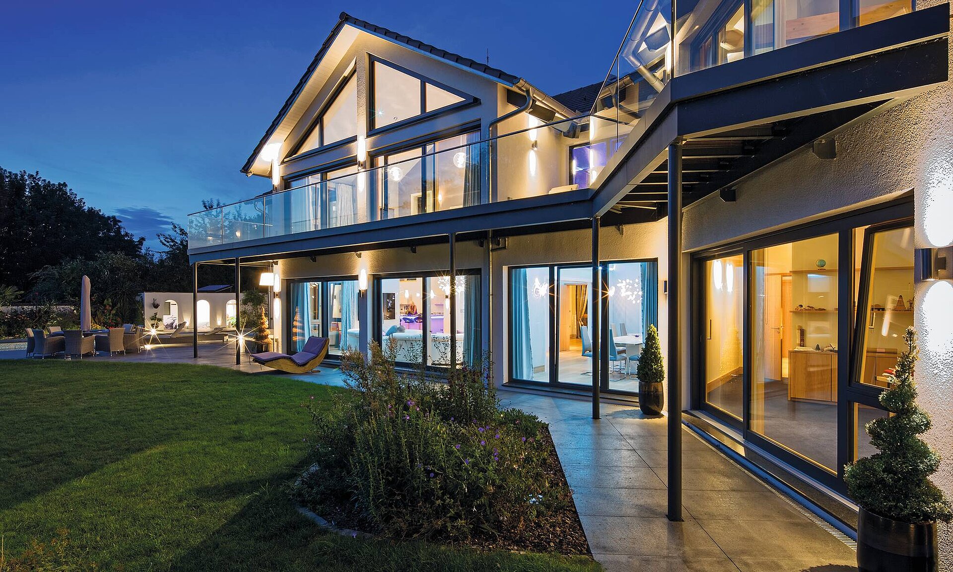 Eco-friendly luxury self-build home