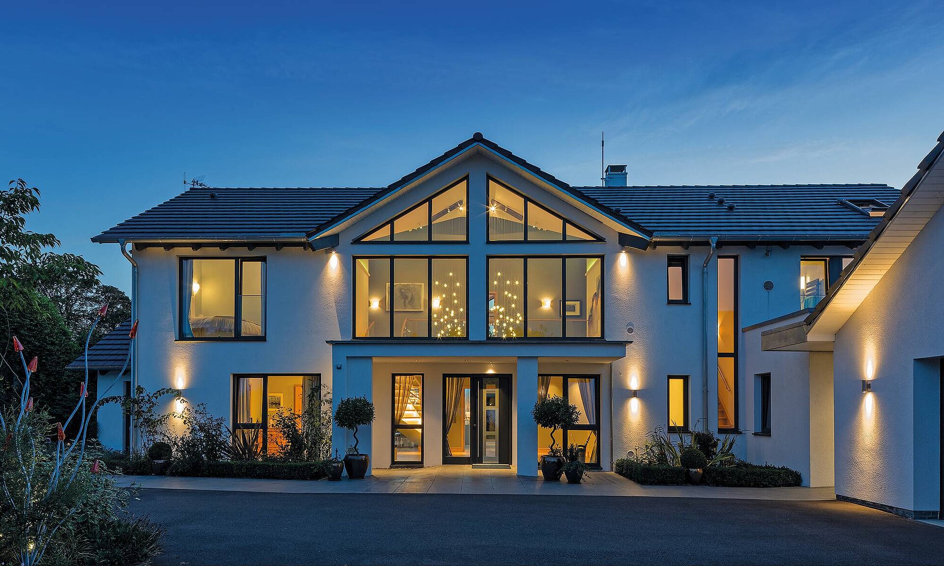Eco-friendly luxury self-build home