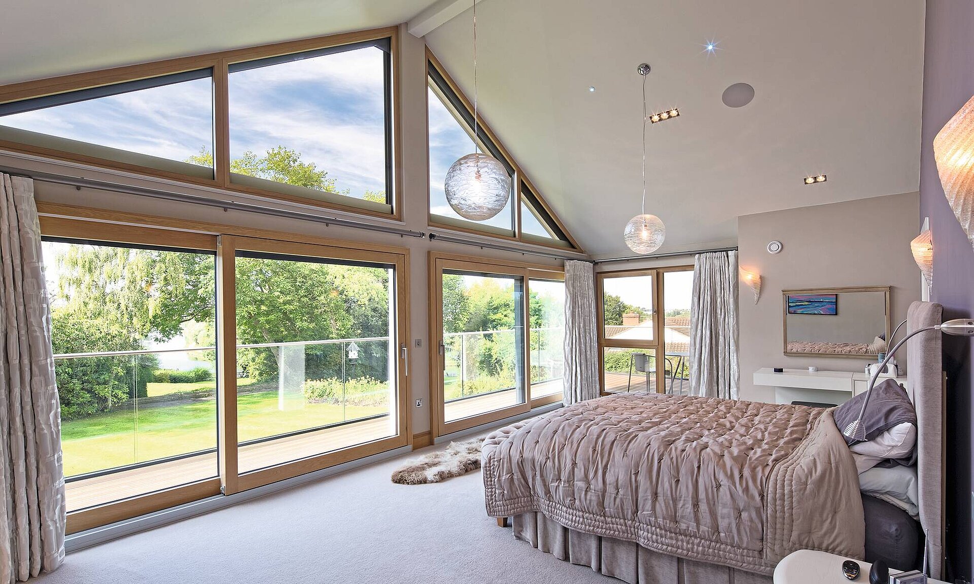 Eco-friendly luxury self-build home