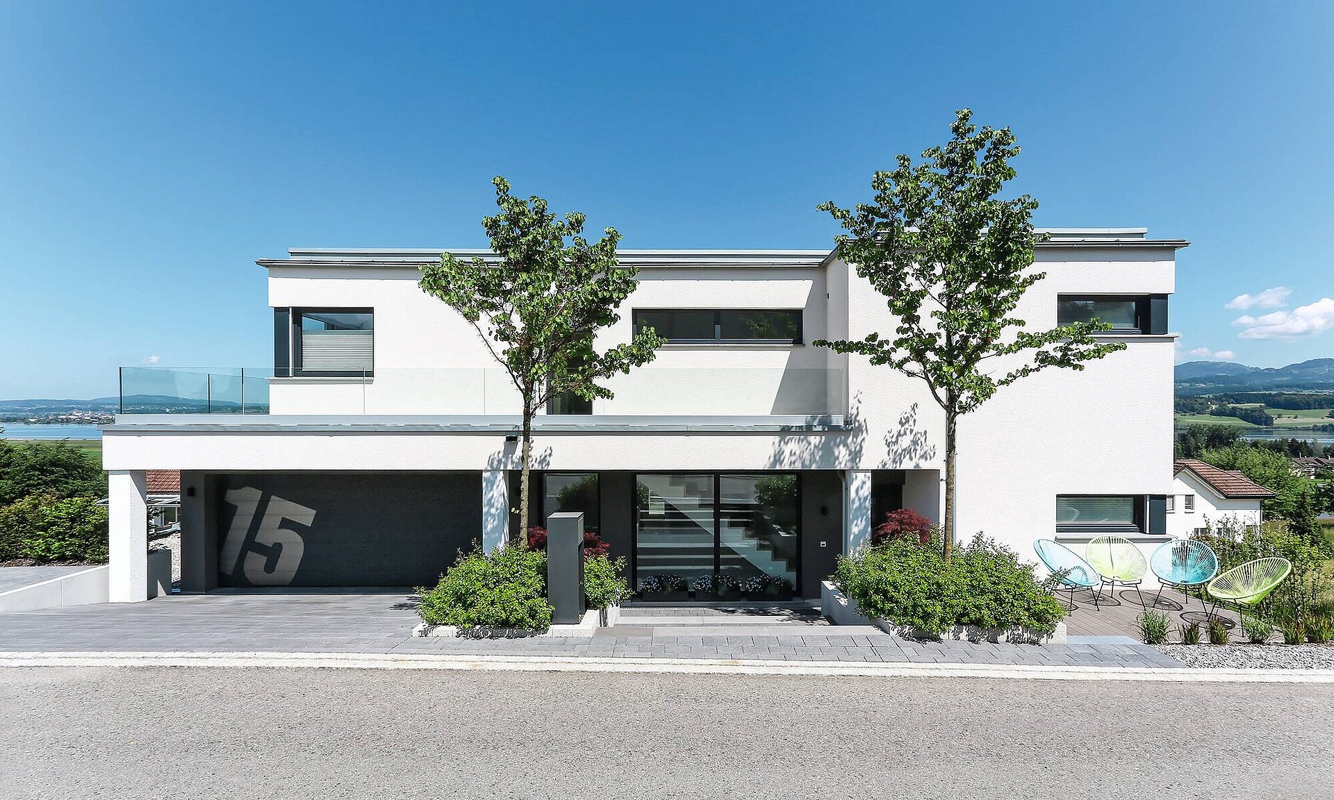 Bespoke 3-storey prefab home with pool