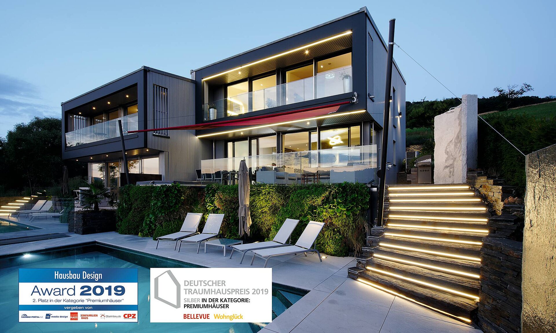 Impressive architectural house: Hausbau Design Award 2019 for WeberHaus Impressive architectural house: Hausbau Design Award 2019 for WeberHaus