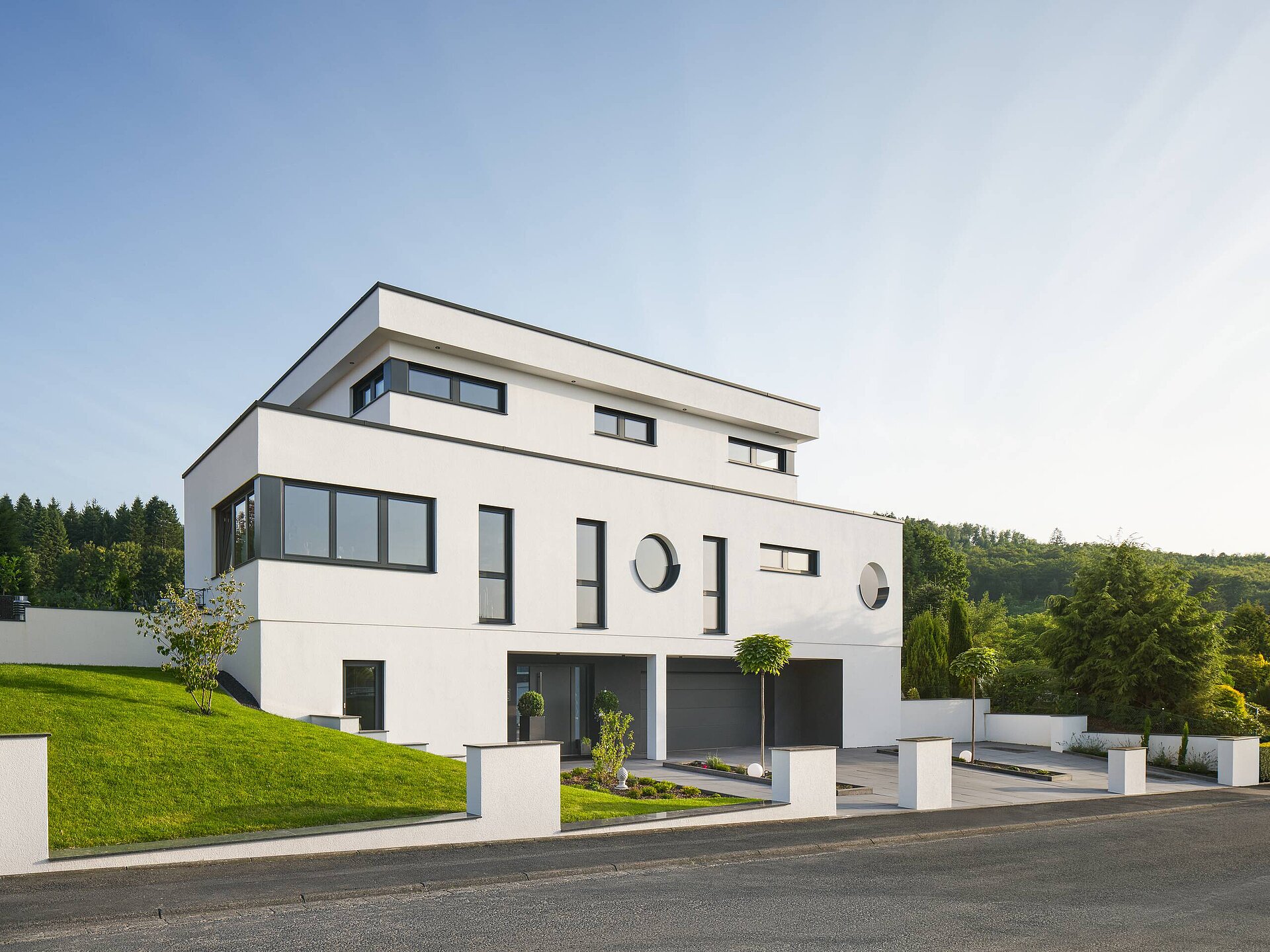 modernes Einfamilienhaus