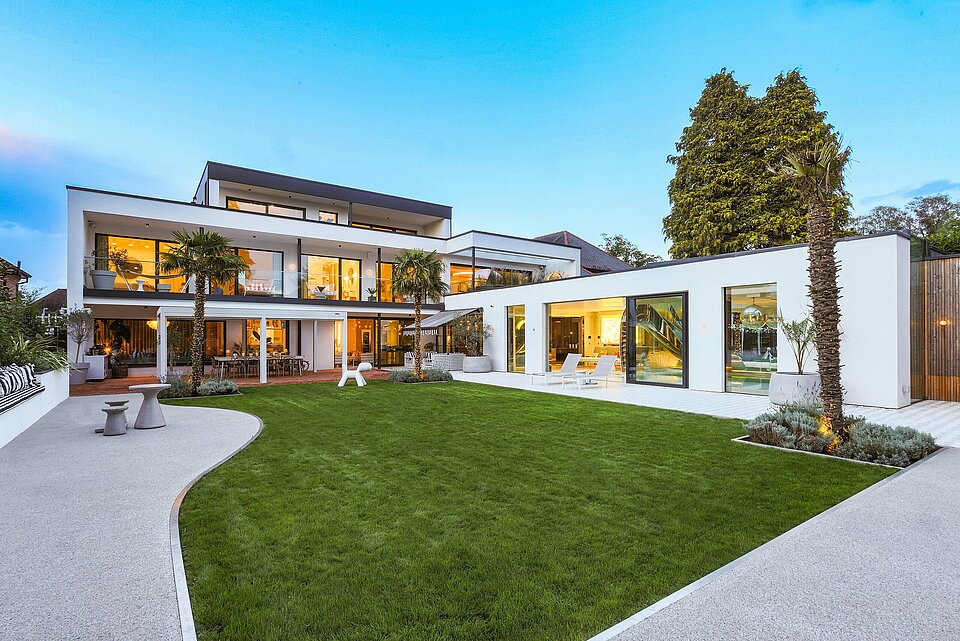 Individuell geplantes Einfamilienhaus