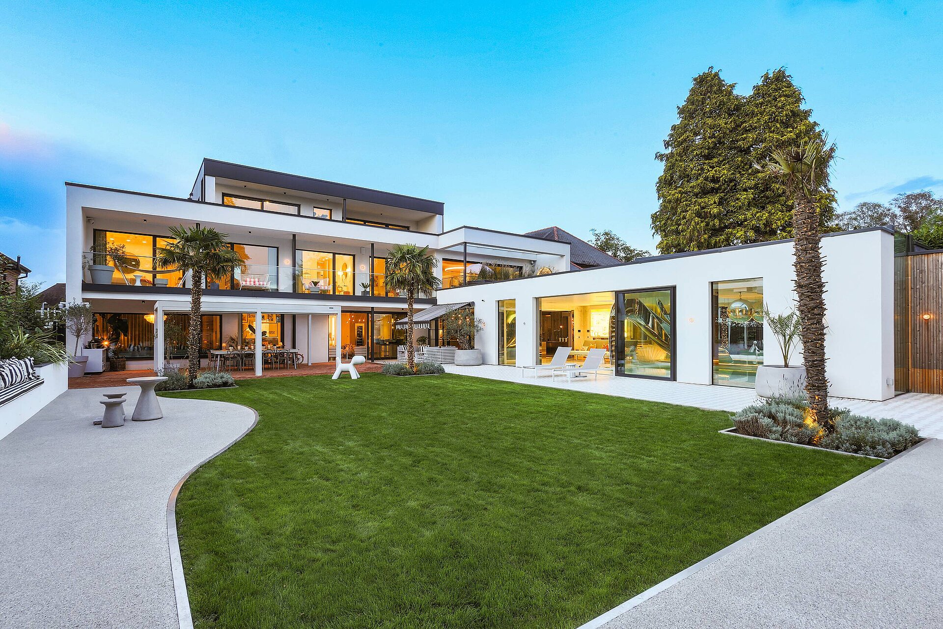 Individuell geplantes Einfamilienhaus