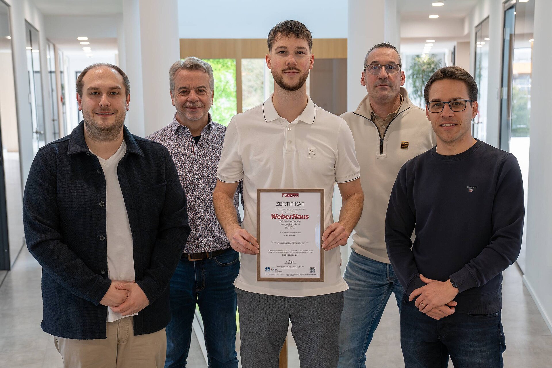 Zertifiziertes Energiemanagement von WeberHaus